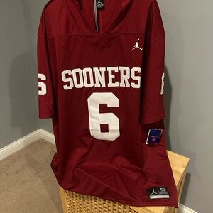 Baker Mayfield Oklahoma Sooners Jordan Brand Jersey